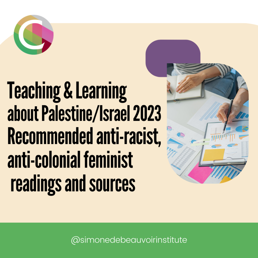 Teaching & learning about Palestine/Israel 2023