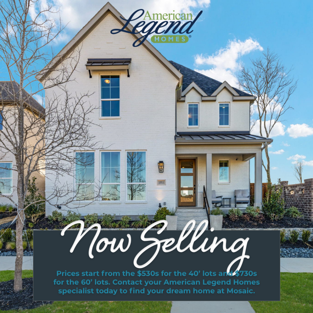 AMERICAN LEGEND HOMES NOW SELLING ✨🏡
