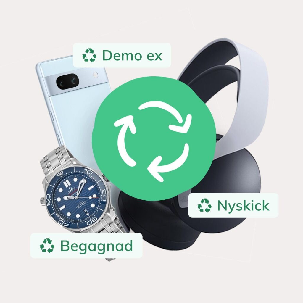 J&auml;mf&ouml;r nytt med begagnat