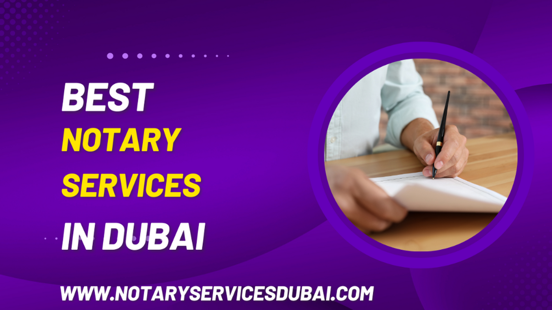 Notary Services Dubai