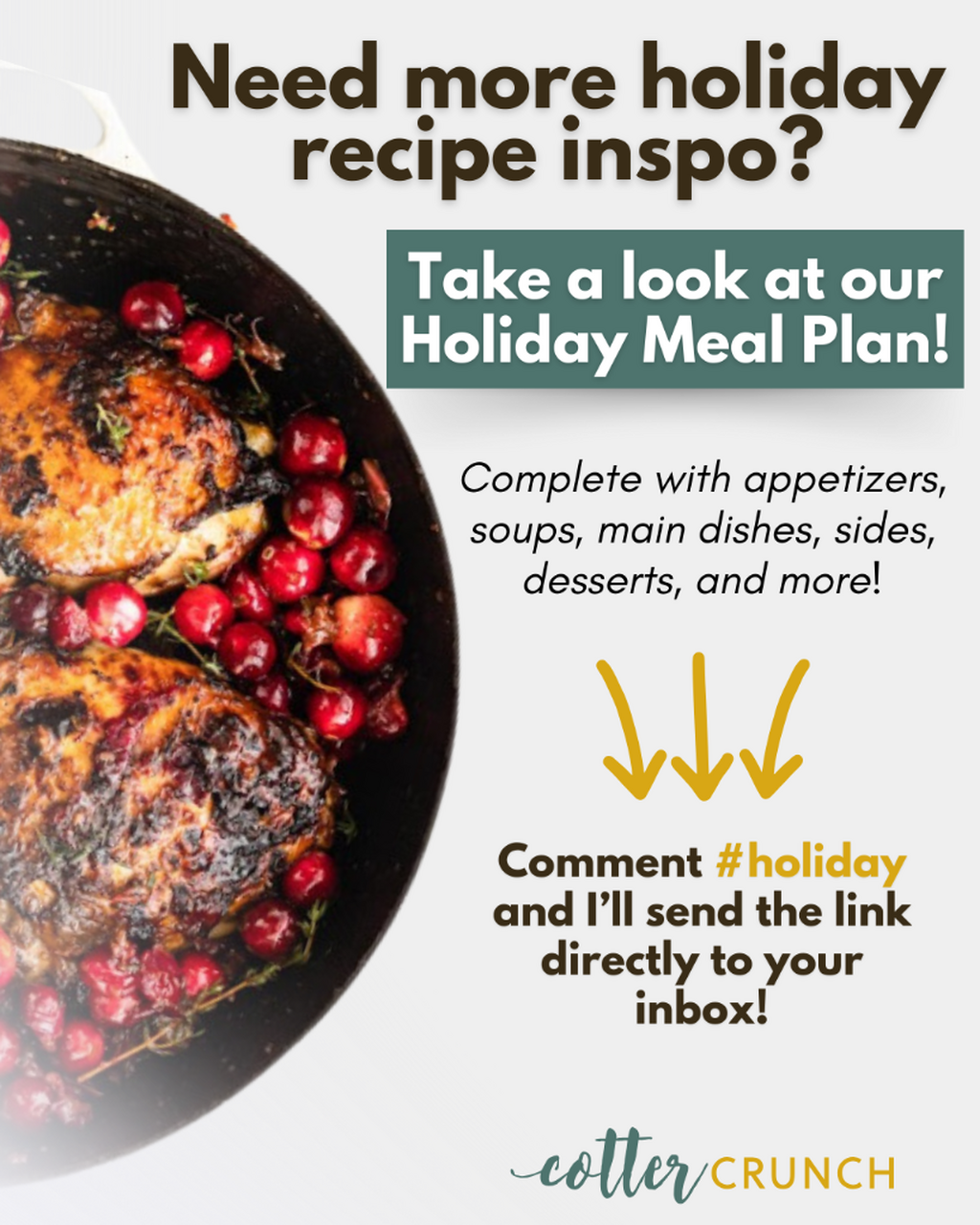Gluten Free Holiday Meal Plan