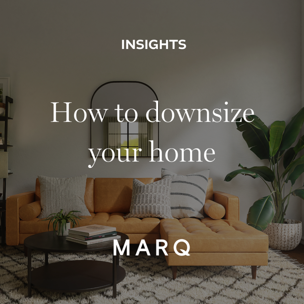 How to downsize your home