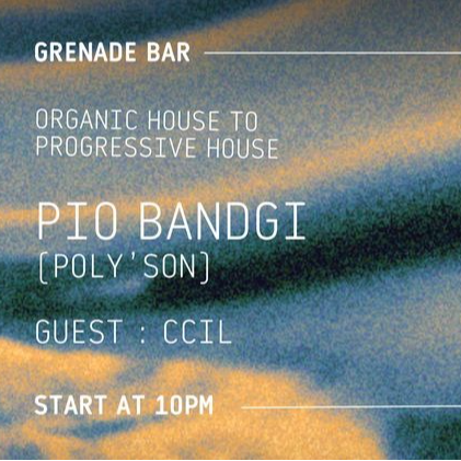 Ccil at La Grenade [Nov 2023] (Organic House to Melodic Techno)