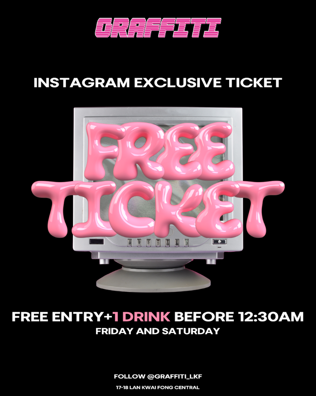 INSTAGRAM EXCLUSIVE TICKET