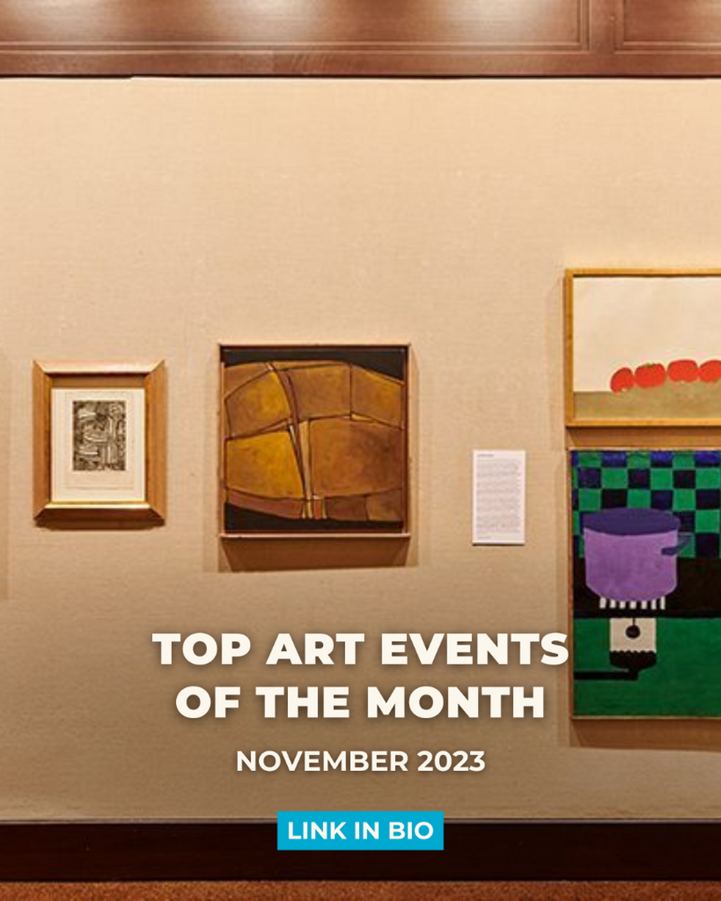 Top Art Events of the Month November 2023