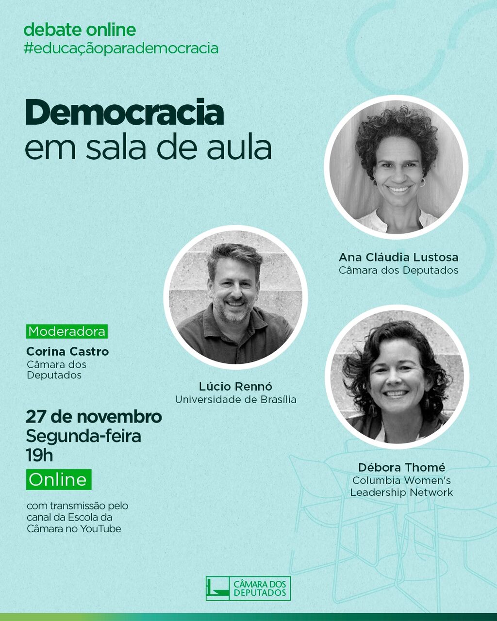 Youtube Escola da C&acirc;mara