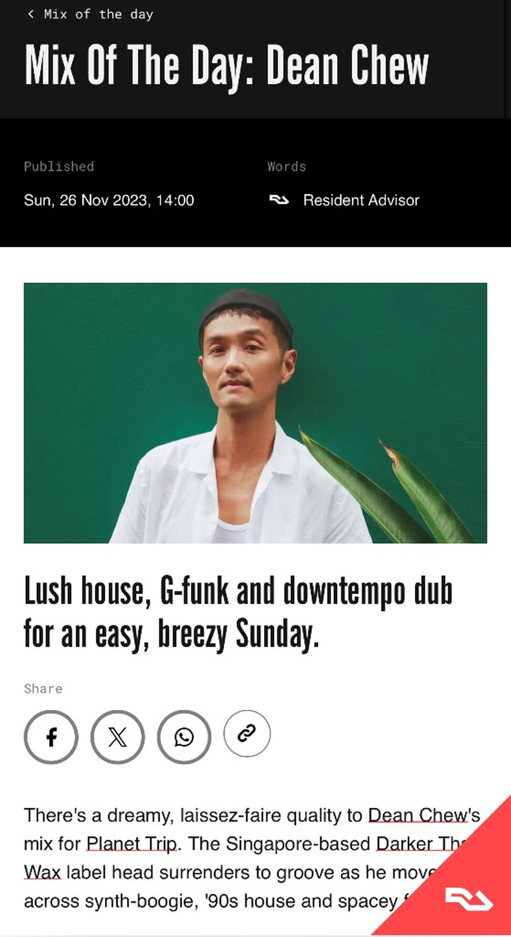 RA MIX OF THE DAY