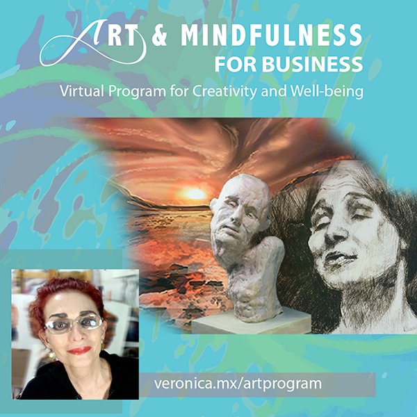 Art & Mindfulness for Business Groups. Virtual Program for Creativity and Well-being