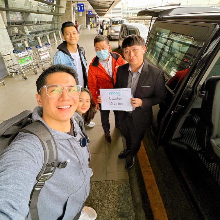 Book your airport transfers via KKDay