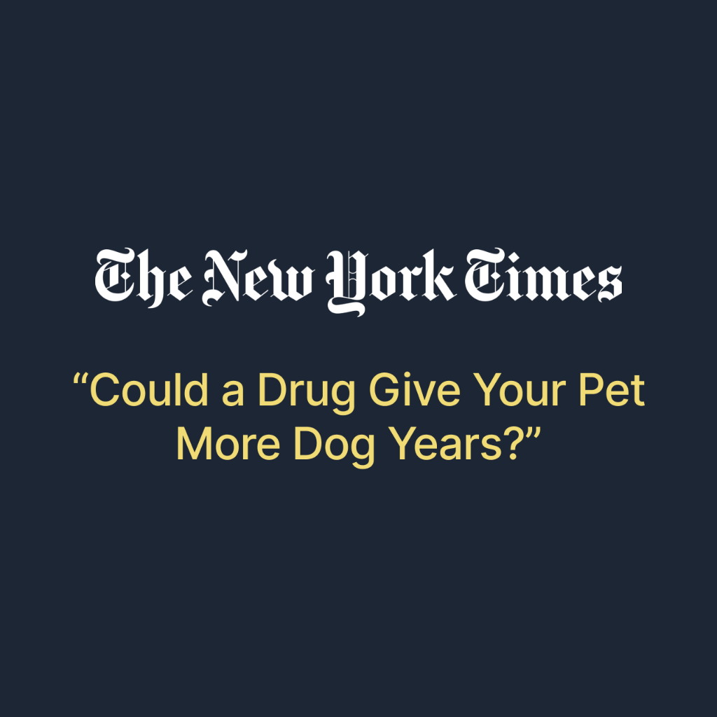 FDA Center for Veterinary Medicine agrees Loyal&rsquo;s data supports reasonable expectation of effectiveness for large dog lifespan extension