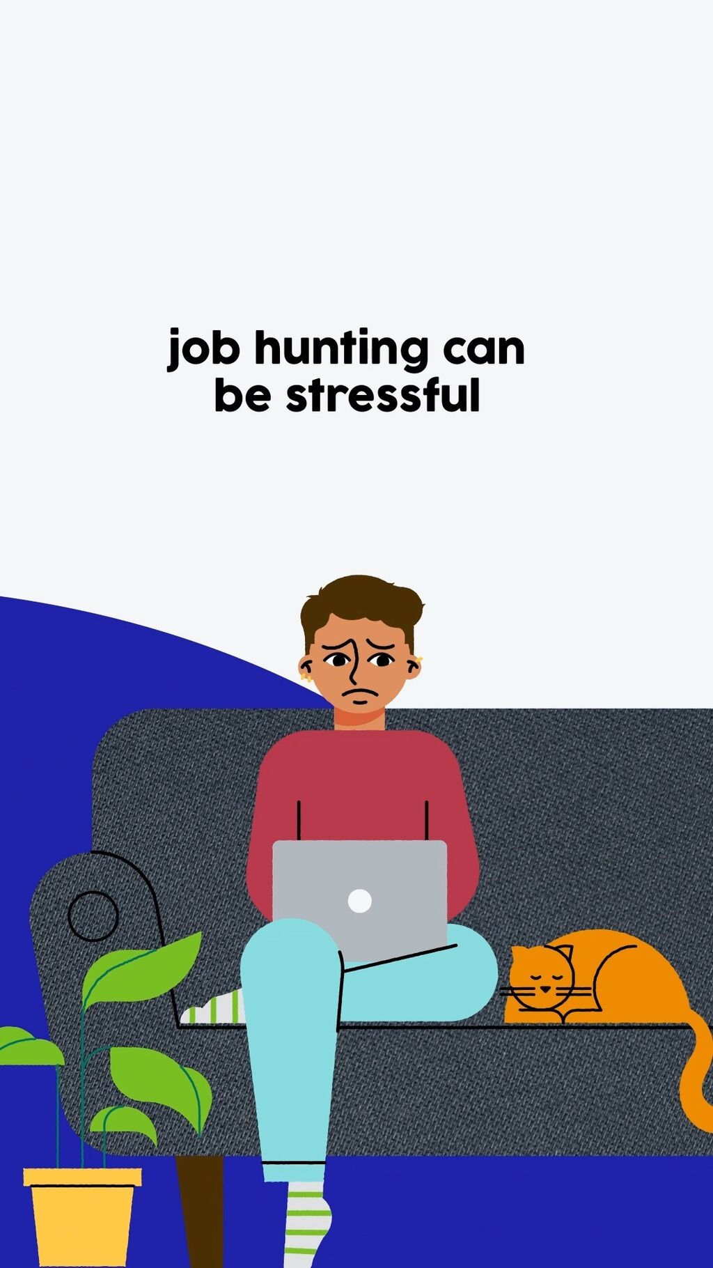 managing the stress of a job hunt