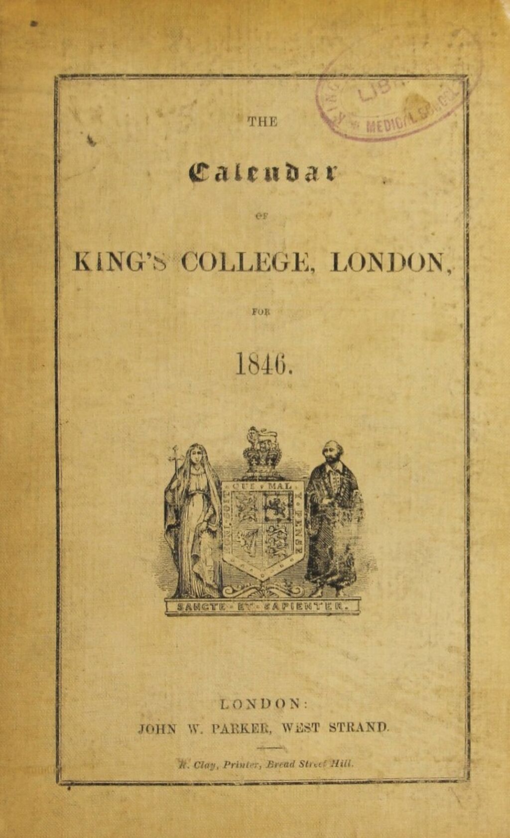 KCL Calendars
