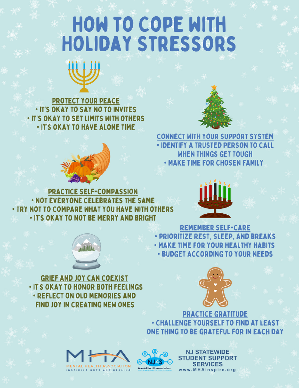 Holiday Stressors - NJ4S MHA Handout Resource