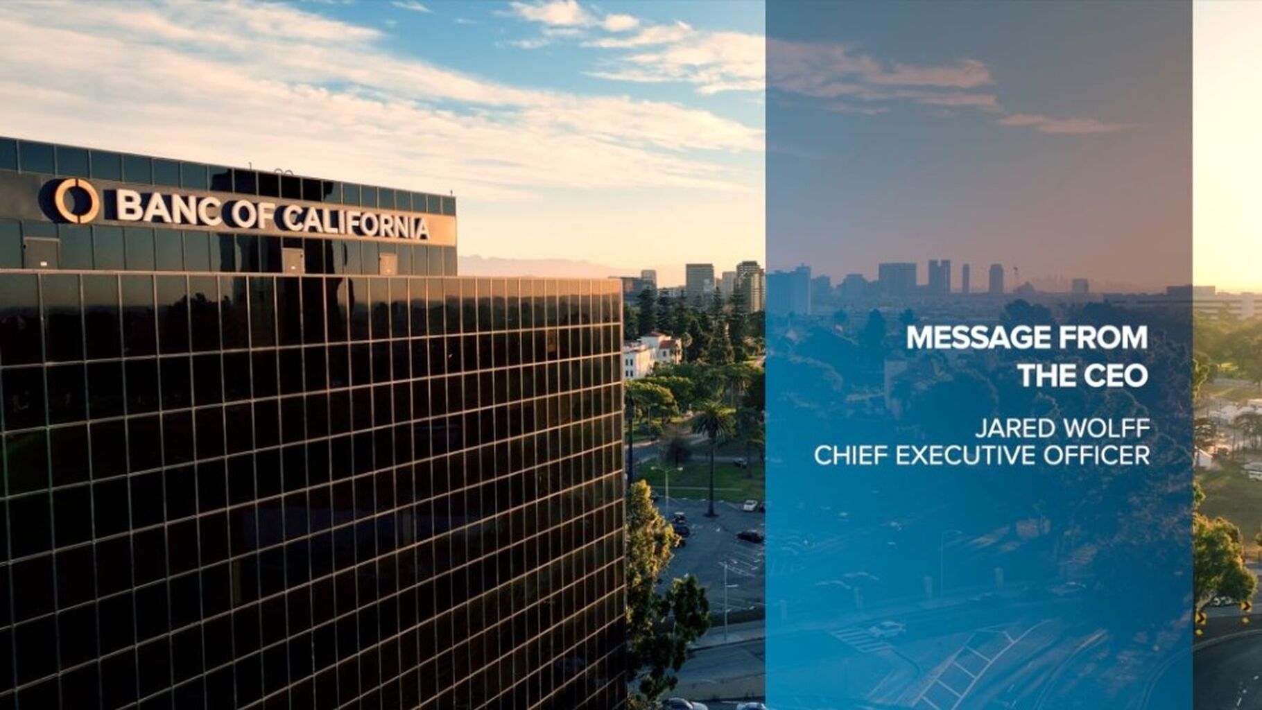 Banc of California and Pacific Western Bank have merged.