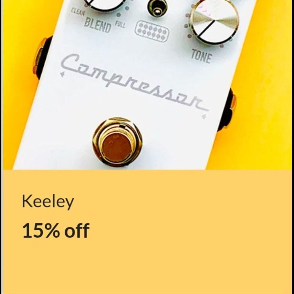 Keeley - 15% off new