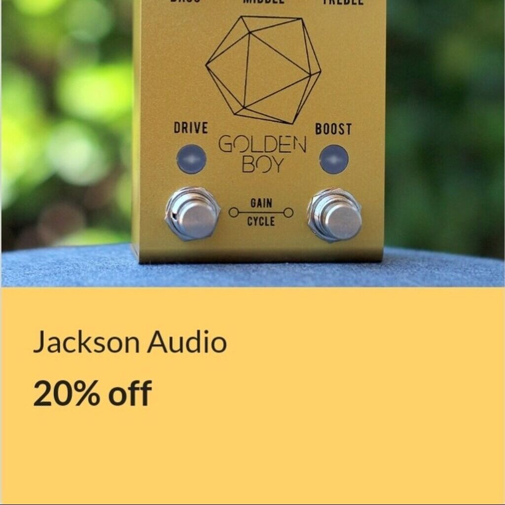 Jackson Audio - 20% off new