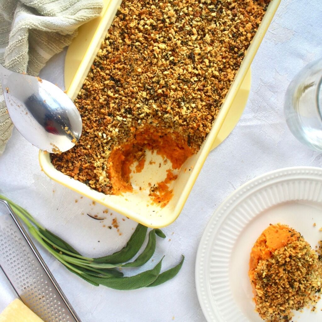 Savory Sweet Potato Casserole
