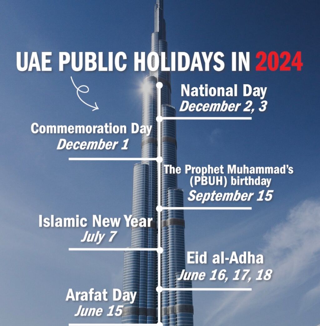 UAE 2024 Holidays 