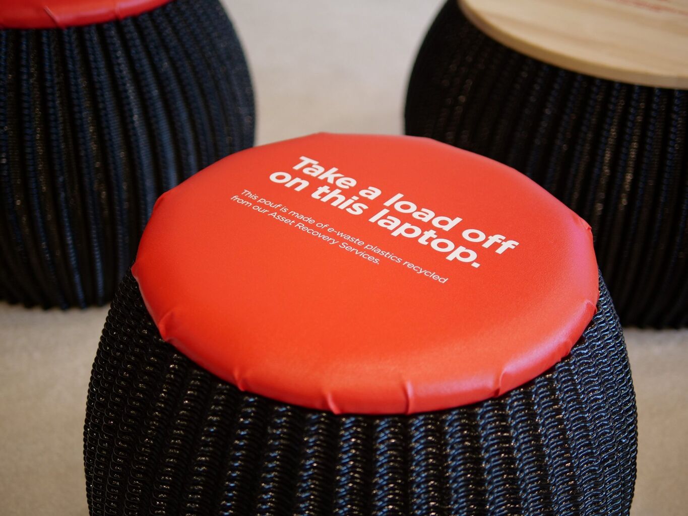 3D-printed furniture gives e-waste plastics a second life 