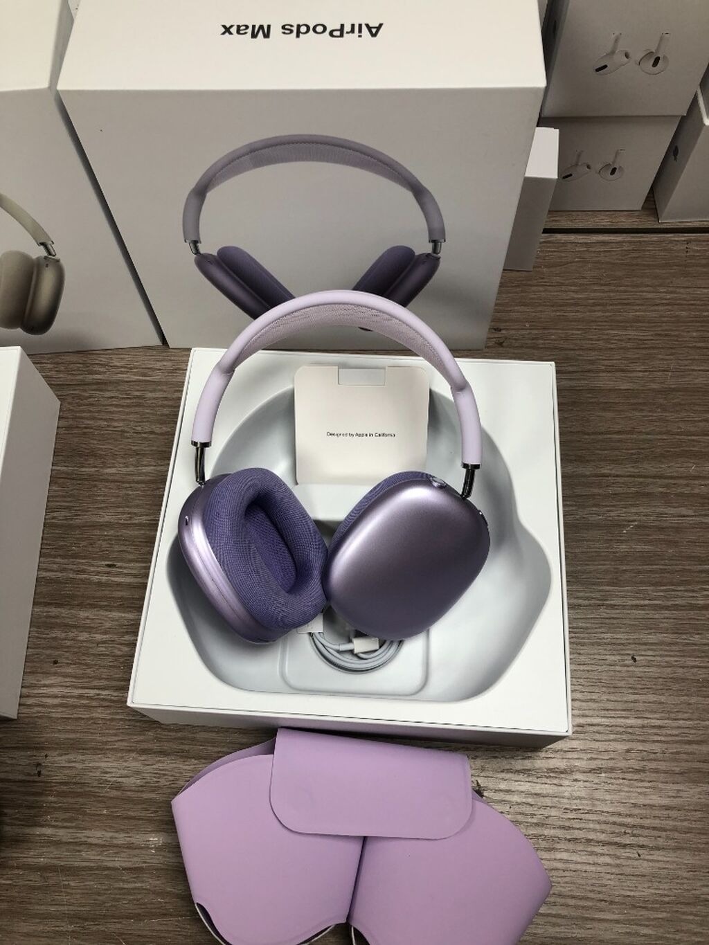 Purple airpods max