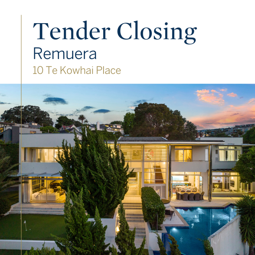 10 Te Kowhai - Tender Closing