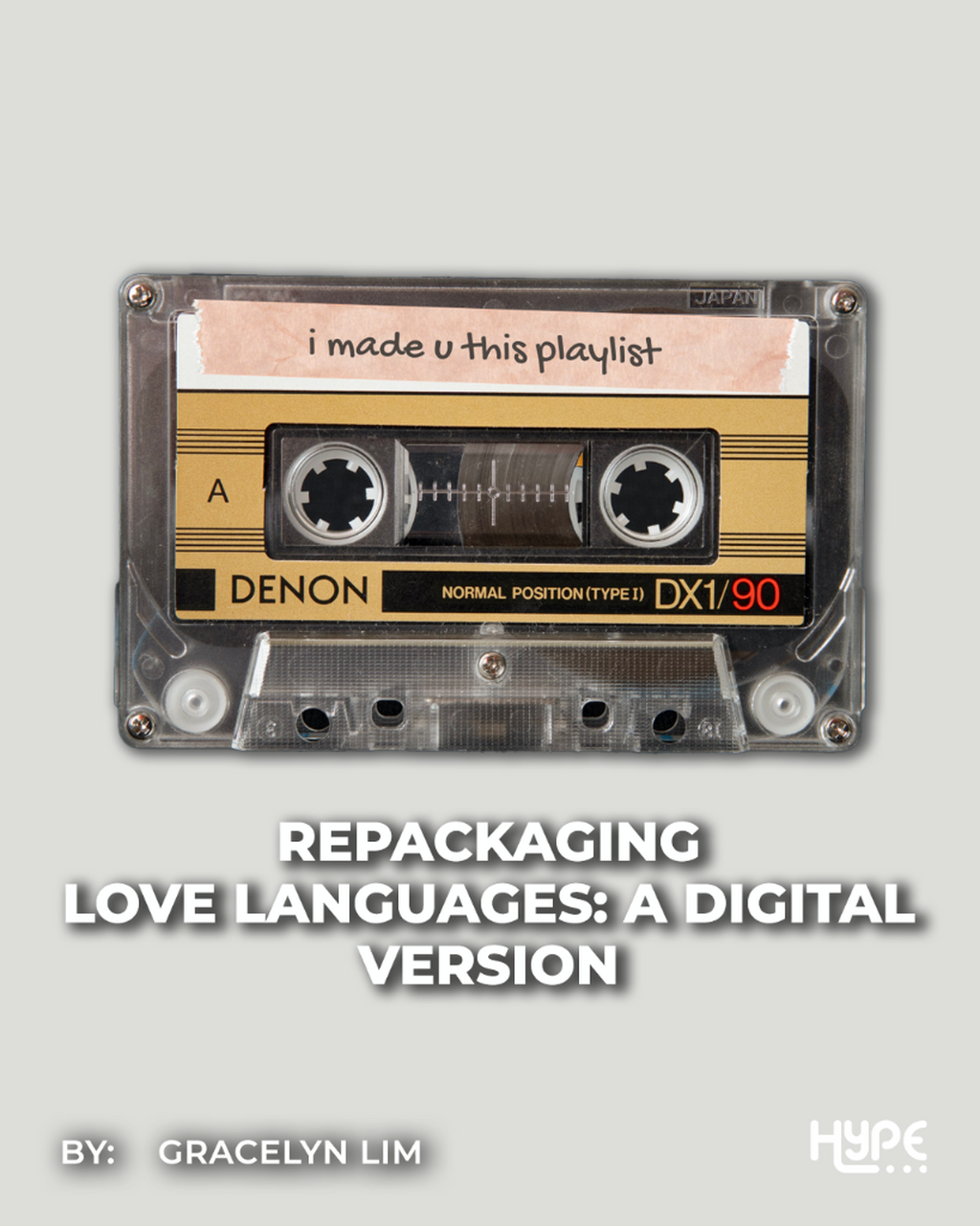 Repackaging Love Languages: A Digital Version