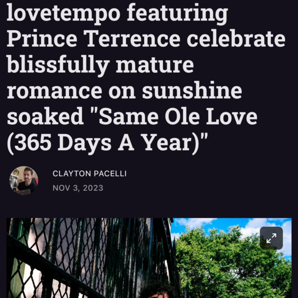 READ THEEDADROCK.BLOG&rsquo;S REVIEW OF &ldquo;SAME OLE LOVE&rdquo;