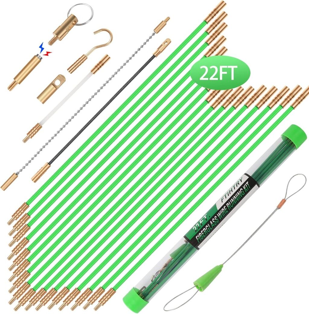 22ft Fiberglass Wire Fish Line