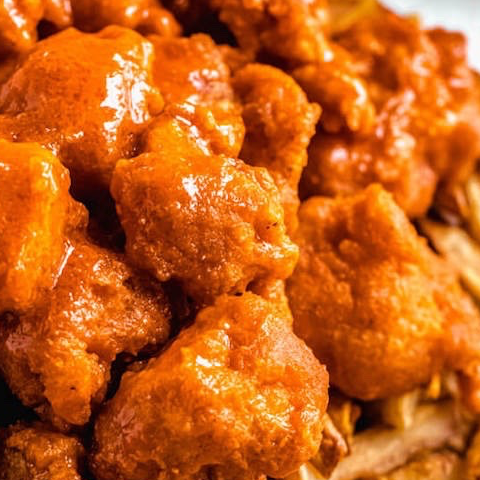 &lsquo;We Have Food at Home!&rsquo; &mdash; Hot Chicken and Fries Recipe