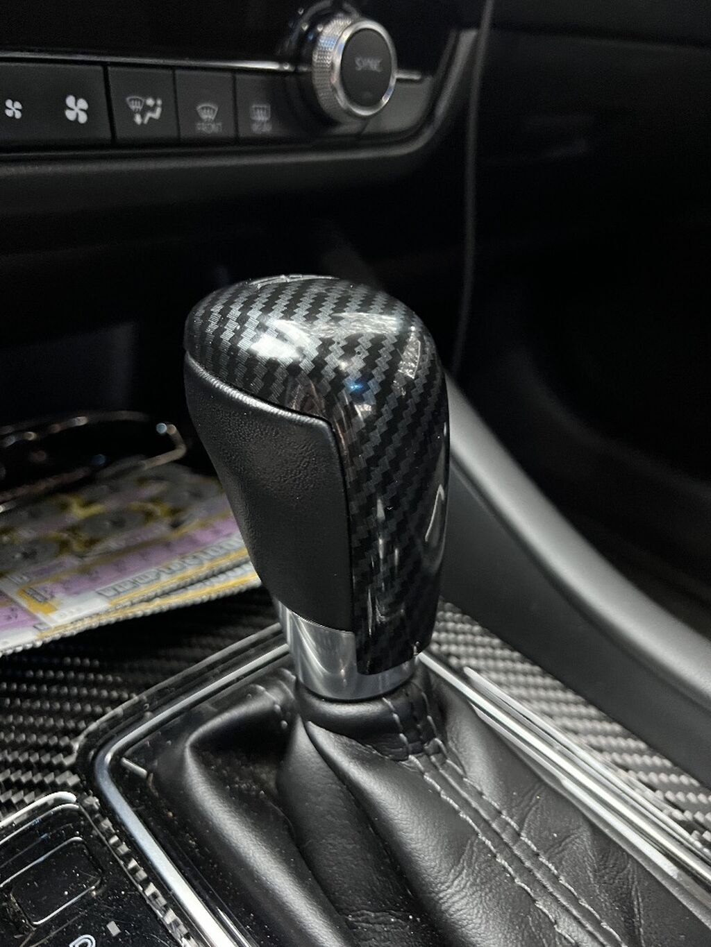 Carbon Shift Knob Cover