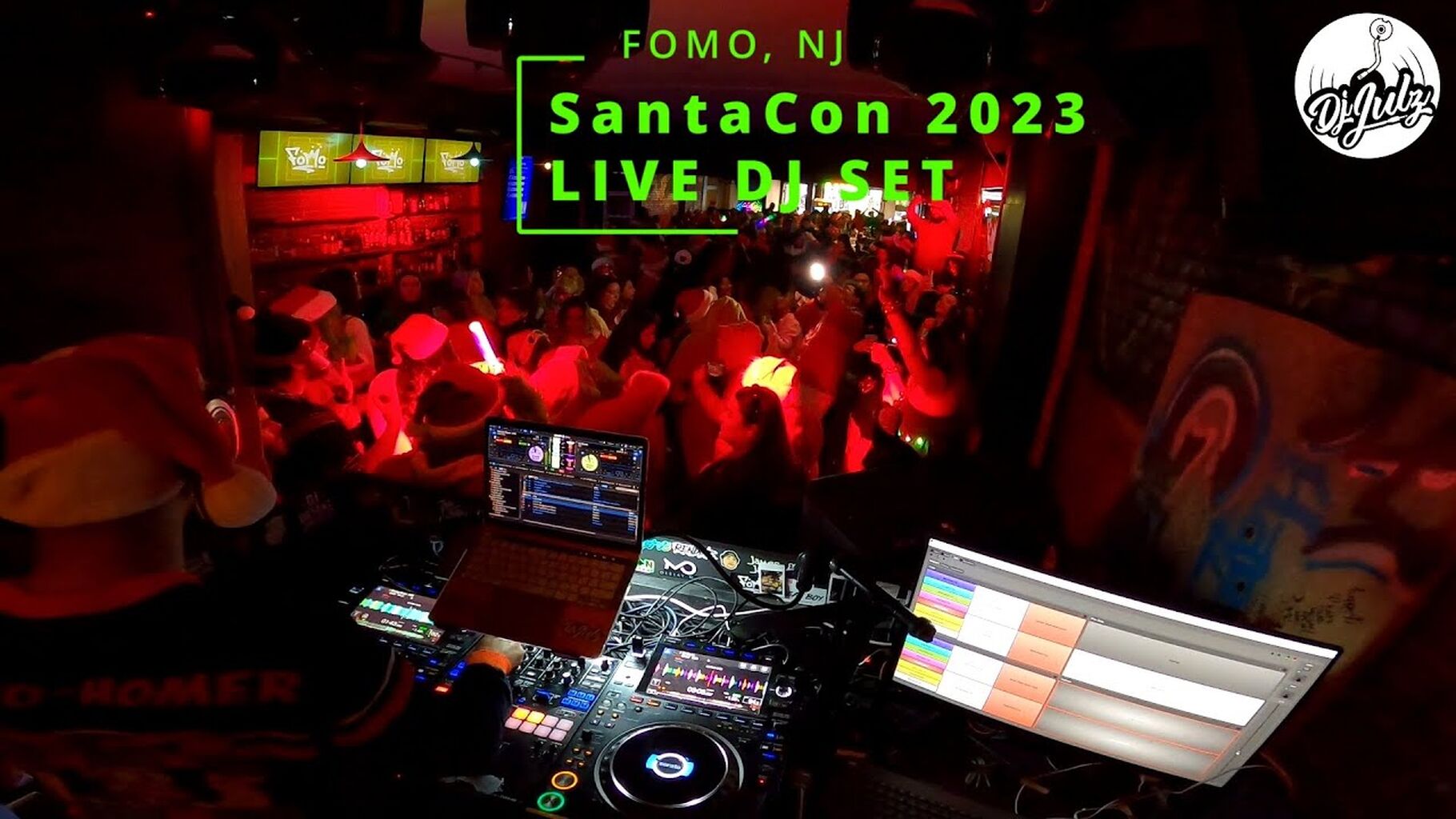SantaCon 2023 Live Dj Set | Dj Julz | FOMO, NJ (Video)