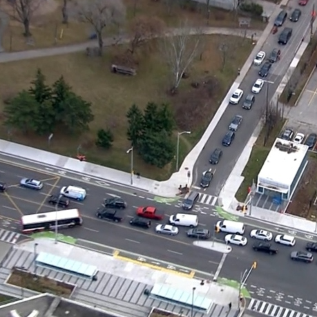 Illegal right turns frustrate residents as construction plagues midtown Toronto intersection