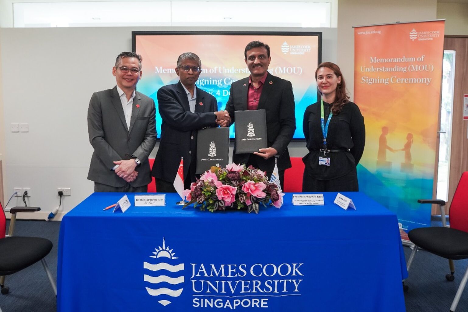 📖 MOU signed between Singapore Red Cross and James Cook University