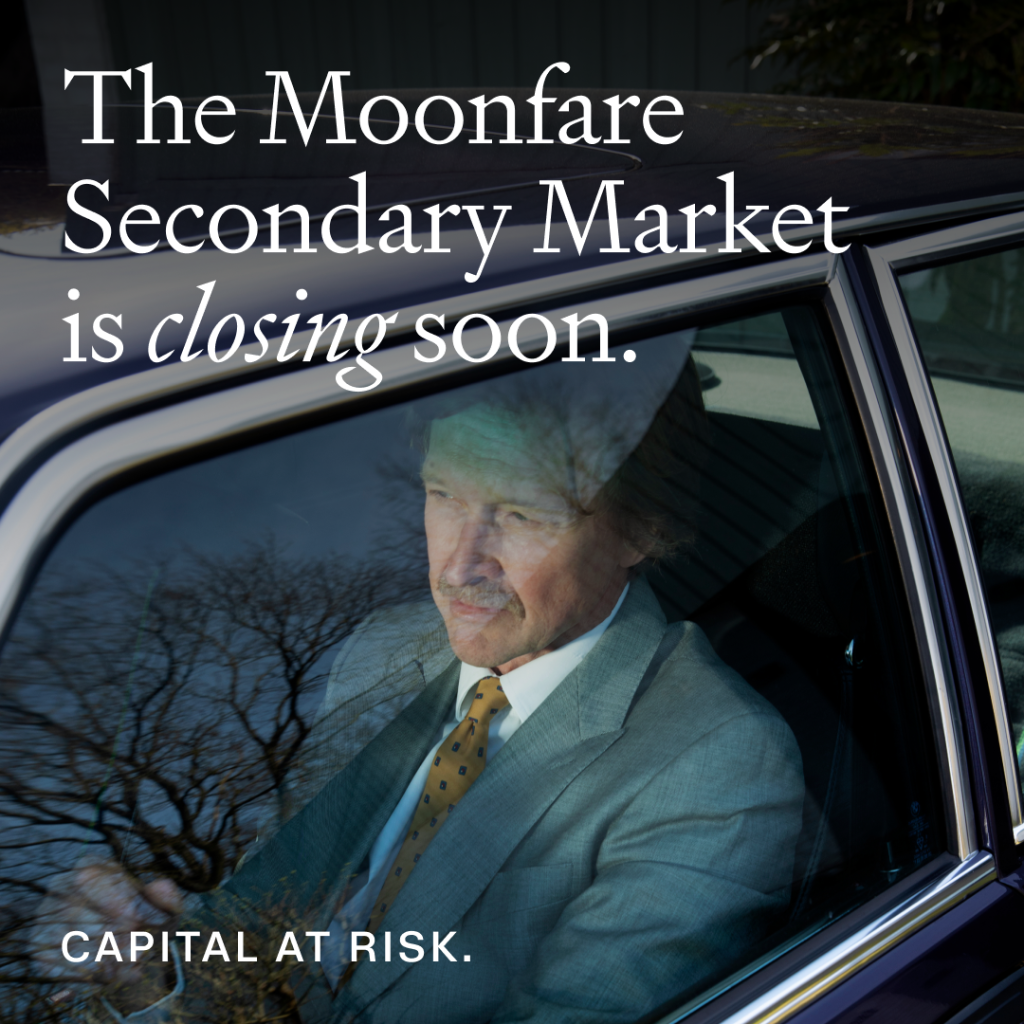 Secondary Market is closing