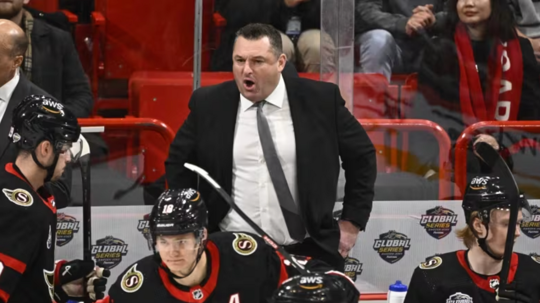 Senators fire head coach Smith, name Martin as interim replacement