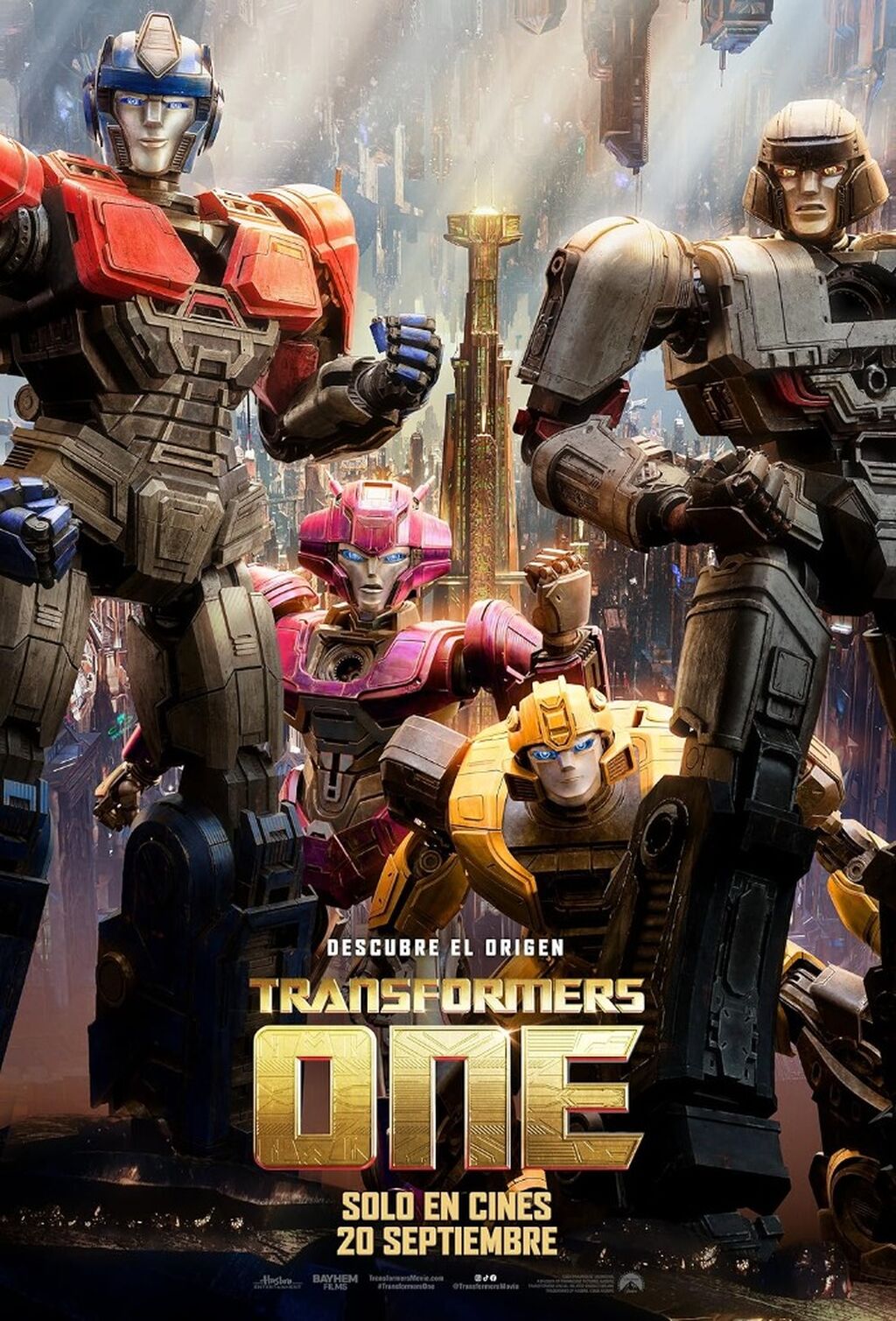  NUEVO IDIOMA A&Ntilde;ADIDO ESPA&Ntilde;OL Transformers One 