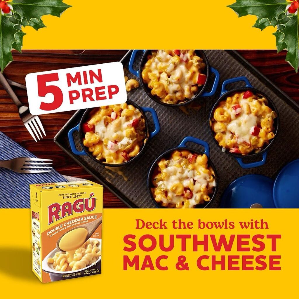 Southwest Mac & Cheese With RAG&Uacute;&reg; Sauce