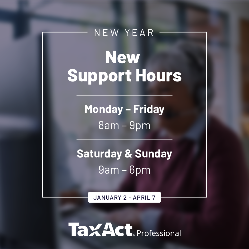 TY23 Support Hours Have Been Updated!