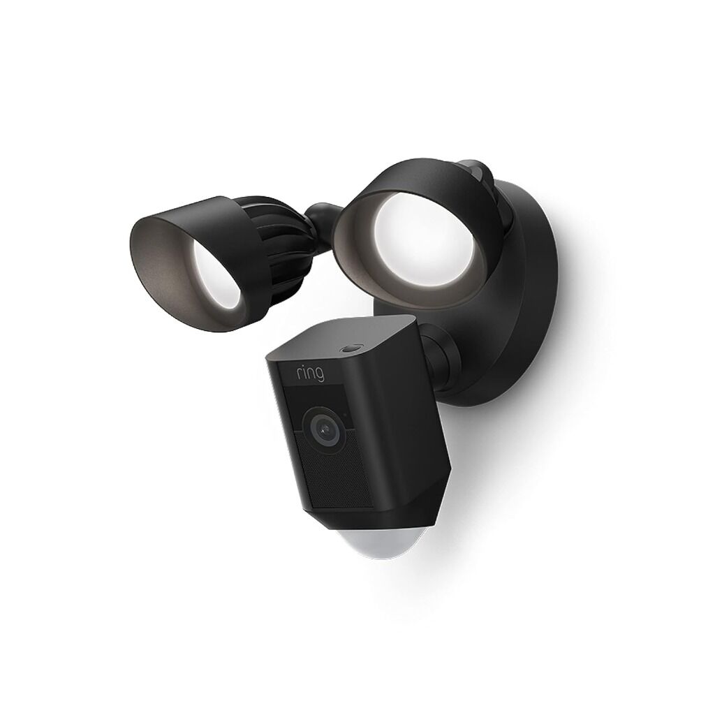 Outdoor Ring Floodlight Cam Wired (Black)