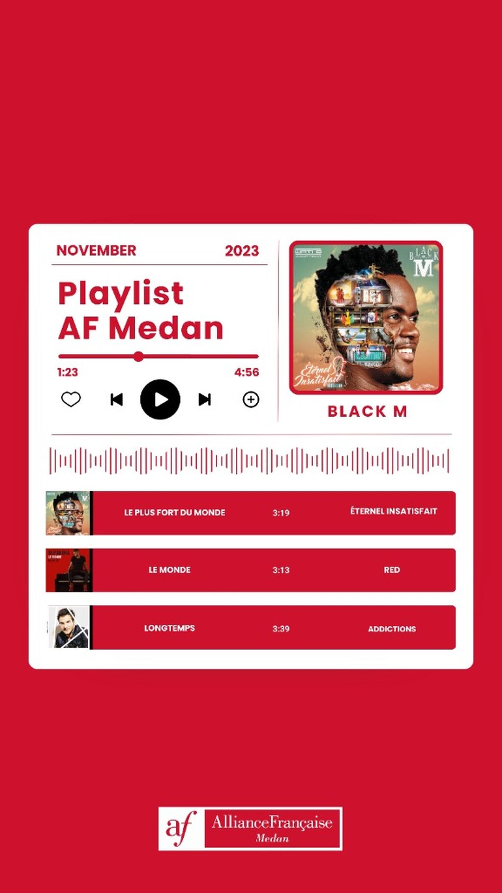 PLAYLIST NOVEMBER 2023