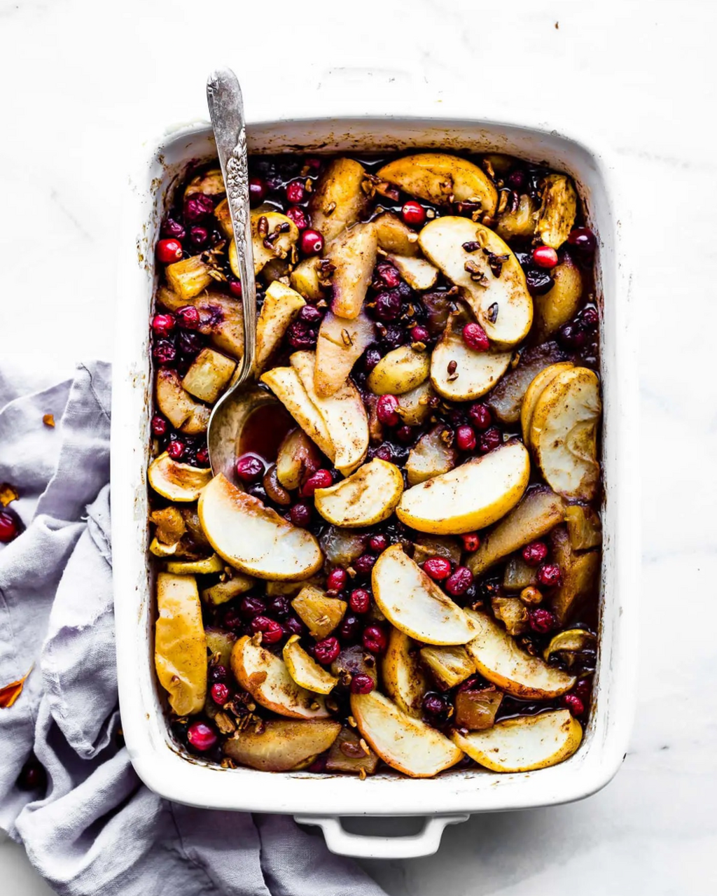 Easy Spiced Hot Fruit Bake