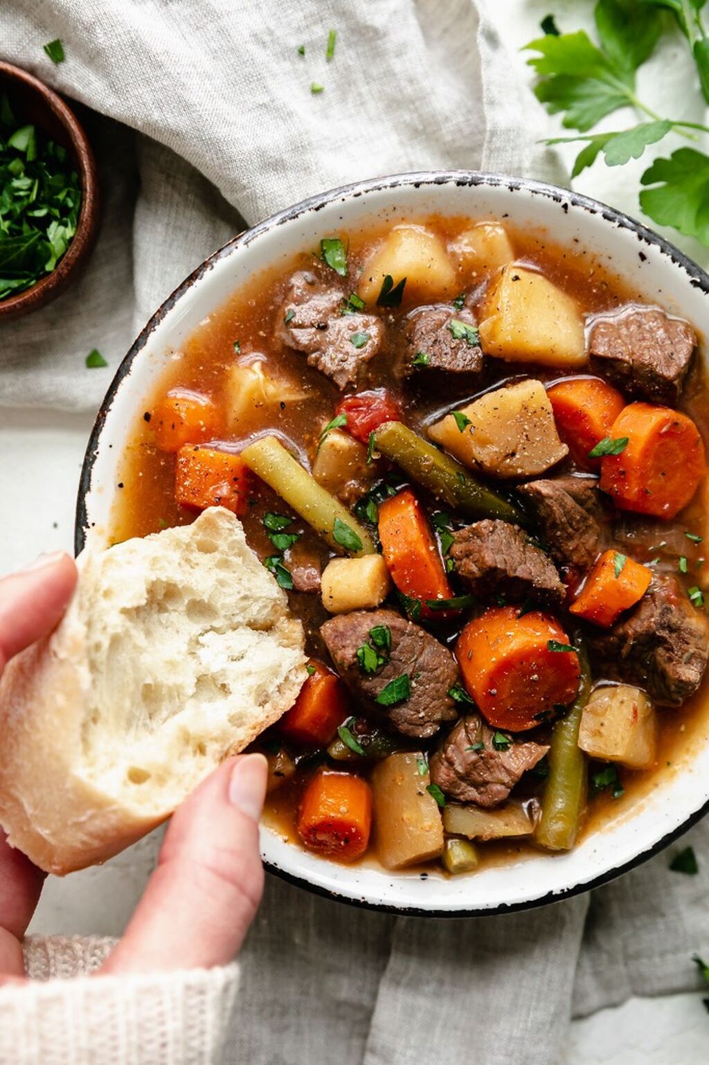 Slow Cooker Beef Stew (Thurs Reel)