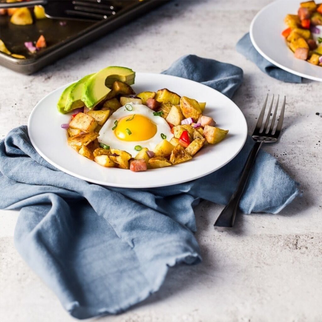 Sheet Pan Performance Breakfast Hash