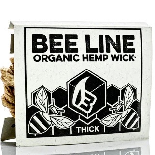 Hemp Wick Bee Line | Discount Code: SOBERSTONER 