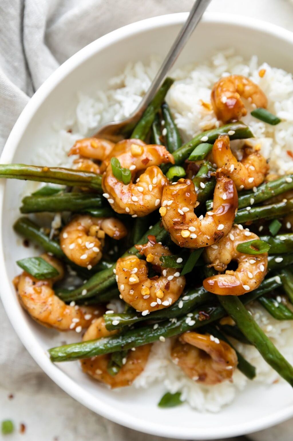 Honey Garlic Shrimp Dinner (Thurs Reel)