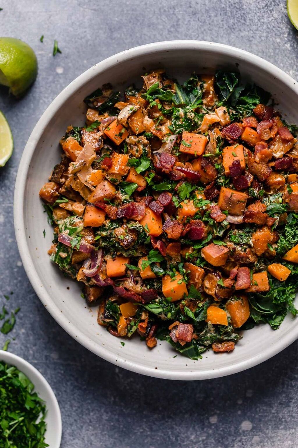 Warm Chipotle Lime Sweet Potato Salad (Fri Whole30 Reel)