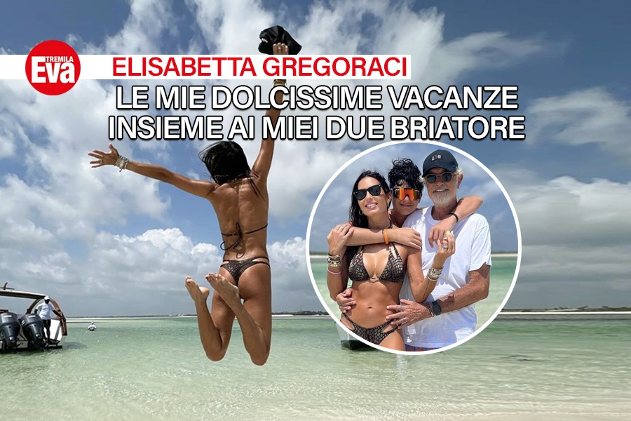 Il nuovo anno in Kenia di Elisabetta Gregoraci: tra bagni di sole, sorrisi e tanta famiglia accanto a Flavio e Falco Briatore - EvaTremila