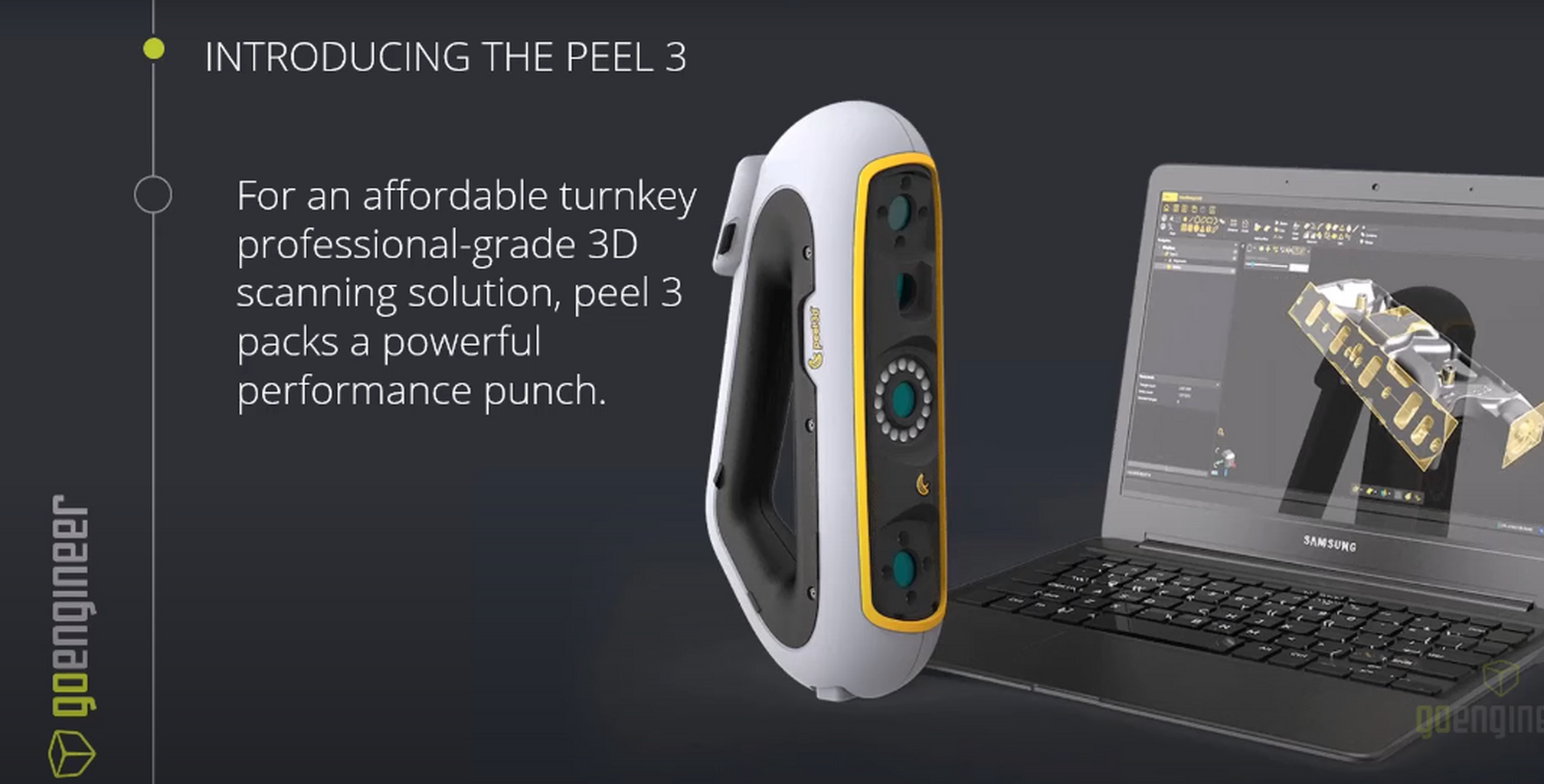 Reverse Engineering and the Peel 3 Scanning System - Webinar by GoEngineer