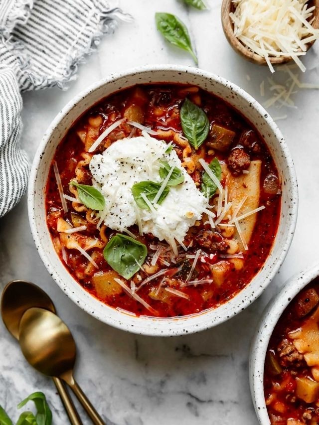 Lasagna Soup (Fri Reel)