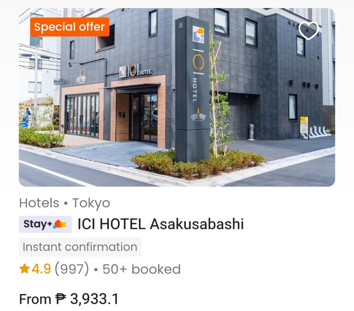 ICI Hotel Asakusabashi [TOKYO]